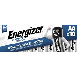 Energizer Ultimate Lithium AA L91 (10pk)