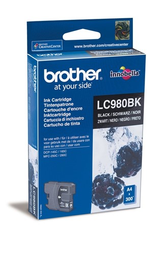 Blekk BROTHER LC980BK sort