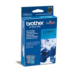 Blekk BROTHER LC980C blå