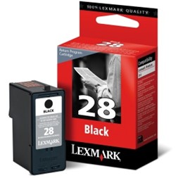 Blekk LEXMARK 18C1428E serie 28 sort