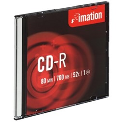 CD-R IMATION 700MB 52X slimcase (10)