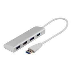 Kabel DELTACO USB 3.0 HUB 4xA 0,3m