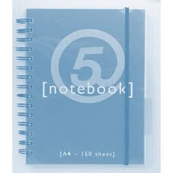 Notatbok EMO A4 5 indeks 150 blad