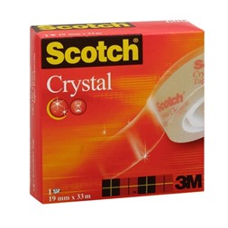 Tape SCOTCH® Crystal 600 19mmx33m