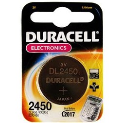 Duracell CR2450 Lithium 3V
