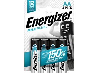 Energizer Max+ AA LR6 4pk blister