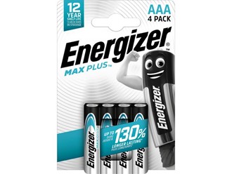 Energizer Max+ AAA LR3 4pk blister