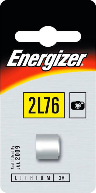 Energizer Lithium 2L76 1/3N 1pk blister