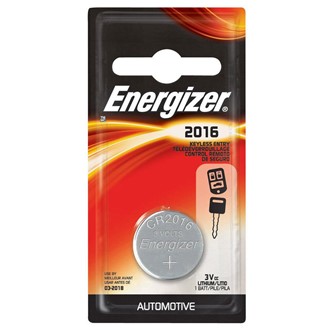 Energizer Lithium CR 2016 3V 1pk blister
