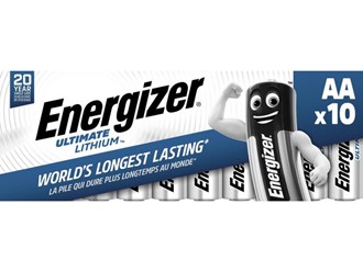 Energizer Ultimate Lithium AA L91 (10 i pk)