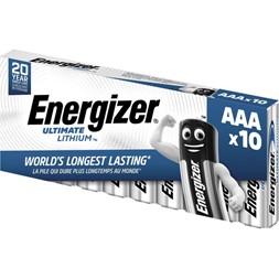 Energizer Ultimate Lithium AAA L92 (10pk)