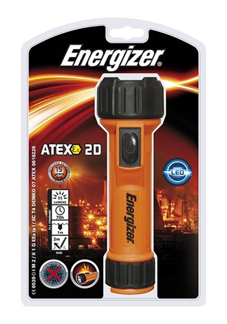 Energizer Atex lykt 2D LED 1pk blister