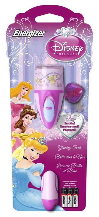 Energizer Disney Princess LED 3AAA 1pk b
