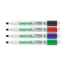 Penol tusjpenn 0750 rød svanemerket 2-5mm