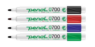 Penol tusjpenn 0700 sort svanemerket