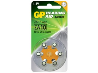 GP batteri høreapp. ZA 10 6 pk