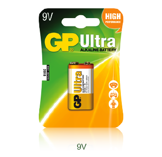 GP Ultra alkaline 9V/6LF22 BL (10)