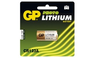 GP Lithium CR123A 3V