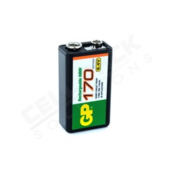 Batteri GP nimh 9v/8,4v 6L22B oppladbart