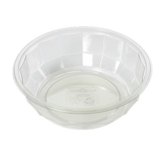 Plastbolle Klar 9dl Bowler
