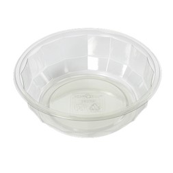 Plastbolle Klar 9dl Bowler