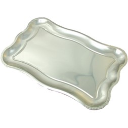 Fat aluminium 30x46cm rektangulært