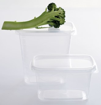 Plastbeger 140x105x48mm 500ml PS (700)