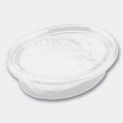 Salatbeger Ovalt 760ml m/Hengslet Lokk (300)