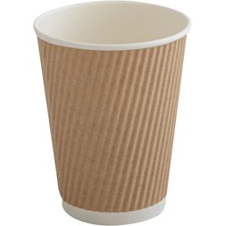Pappbeger 35cl Ripple Wall 25stk