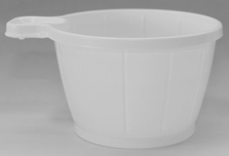 Kaffekopp plast m/hank 21cl C2 Hvit (50)