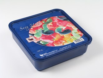 Seighval HVAL ass. 5 farger 700g