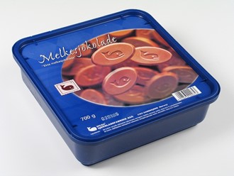 Melkesjokolade HVAL 700g