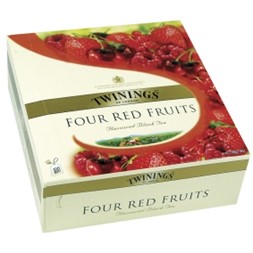 Te TWININGS 4 røde frukter (100)