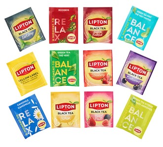 Te LIPTON assortert kartong 12x25