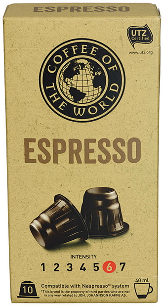 Kaffekapsel Espresso Intensity 6 (10) Nespresso