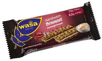 Knekkebrød WASA Sandwich brunost