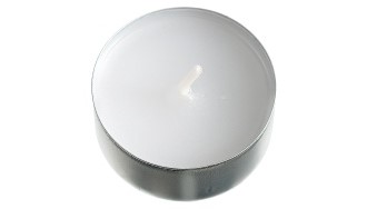 Telys HAVI 38mm 4t brenntid Hvit (100)