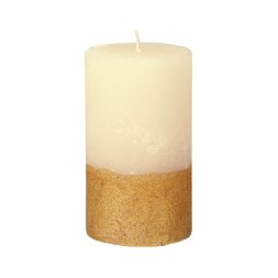 Kubbelys DUNI 12x7cm hvit/gull(6)