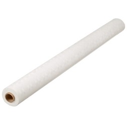 Duk 1,2x8m papir Hvit