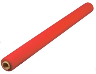 Duk 1,2x8m papir Rød