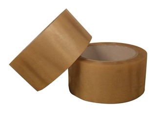 Tape PVC 50mm x 66m 33my klar støysvak