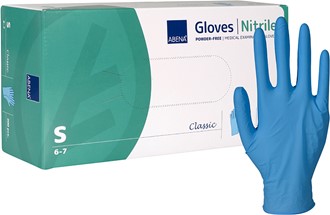 Hanske NITRIL S blå Abena (200) 1999902088