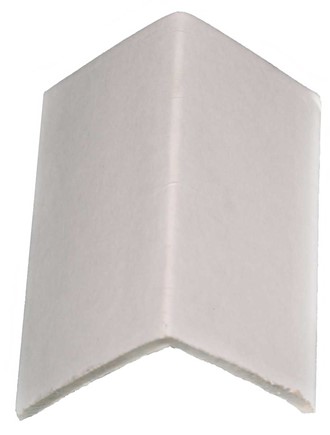 Båndbeskytter 60x60x3/100mm hvit (500)