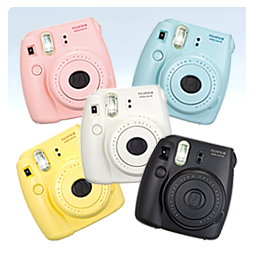 Fuji Instax Mini 8 Kamera Svart