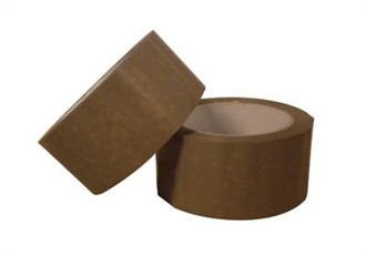 Tape 50mm x 66m PPAC-HT 32my brun