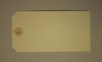 Merkelapp papp m/malje 14x7,3cm (1000)