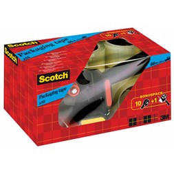 Emballasjetape SCOTCH® AK10 10rl+disp.