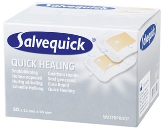 Plaster SALVEQUICK Quick Healing 52x65mm