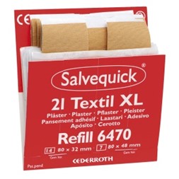 Plaster SALVEQUICK tekstil XL refill(21)