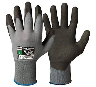 Arbeidshanske Black Diamond Str 10 m/skumbelegg